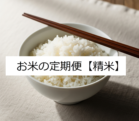 一次受付終了【令和7年度産の新米予約受付け】月1回お届け！お米の定期 